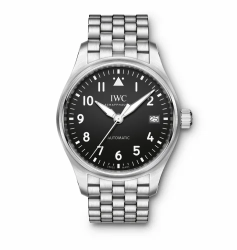 IWC Pilot's Watch 36 Black / Bracelet IW3240-10 (IW324010)